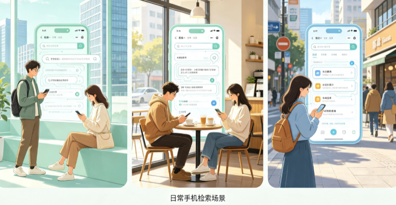 松原普通人日常手机使用场景拆解：GEO 与 AI 优化如何改变信息检索体验